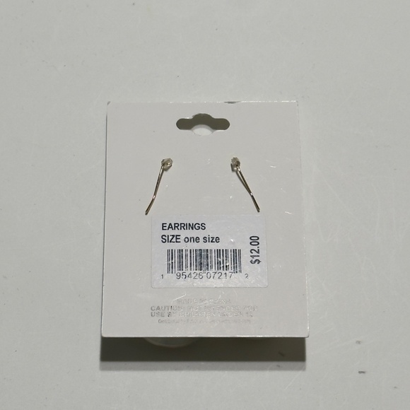 Snowman Christmas earrings - Picture 3 of 3